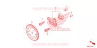 POMPE A HUILE pour Honda SH 150 ABS STANDARD de 2014