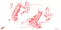 CLIGNOTANT AVANT pour Honda SH 150 D SPECIAL 4E de 2014