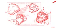 COMPTEUR pour Honda SH 150 D SPECIAL 4E de 2014