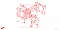 CYLINDRE pour Honda SH 150 SPORTY SPECIAL 4E de 2014