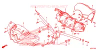GUIDON   CARENAGE pour Honda SH 150 SPORTY SPECIAL 4E de 2014