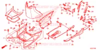 MARCHE PIEDS pour Honda SH 150 SPORTY STANDARD de 2014