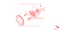 POMPE A HUILE pour Honda SH 150 SPECIAL 5ED de 2014