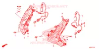CLIGNOTANT AVANT pour Honda SH 150 STANDARD de 2015