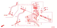 MAITRE CYLINDRE DE FREIN ARRIERE pour Honda SH 150 STANDARD de 2015