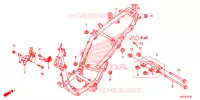 CADRE pour Honda SH 150 SPORTY STANDARD de 2014