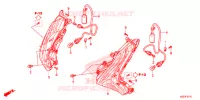 CLIGNOTANT AVANT pour Honda SH 150 SPORTY STANDARD de 2014