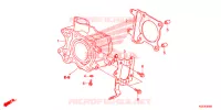 CYLINDRE pour Honda SH 150 SPORTY STANDARD de 2014