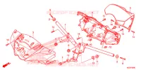 GUIDON   CARENAGE pour Honda SH 150 SPORTY STANDARD de 2014