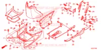 MARCHE PIEDS pour Honda SH 150 SPORTY STANDARD de 2014