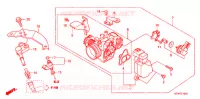 CORPS DE PAPILLON pour Honda SH 300 ABS de 2008