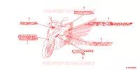 AUTOCOLLANTS pour Honda SH 300 ABS de 2015