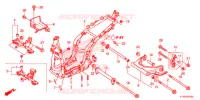 CADRE pour Honda SH 300 ABS de 2015
