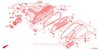 FILTRE A AIR pour Honda SH 300 ABS de 2015