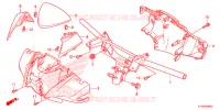 GUIDON   CARENAGE pour Honda SH 300 ABS de 2015