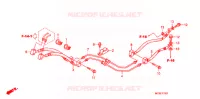 DURITE FREIN ARRIERE  pour Honda ST 1300 ABS de 2014