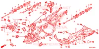 CADRE pour Honda FOURTRAX 420 RANCHER 4X4 DCT de 2015