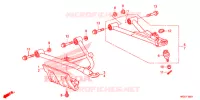 TRIANGLES AVANT pour Honda FOURTRAX 420 RANCHER 4X4 DCT de 2015