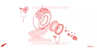 ROUE ARRIERE pour Honda FOURTRAX 420 RANCHER 2X4 Electric Shift de 2014