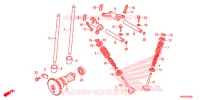 ARBRE A CAMES   SOUPAPE pour Honda FOURTRAX 420 RANCHER 2X4 BASE de 2014