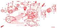 CULASSE pour Honda FOURTRAX 500 FOREMAN 4X4 Electric Shift, Power Steering Red de 2014
