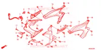 COUVERCLES LATERAUX pour Honda TRX 700 XX de 2009