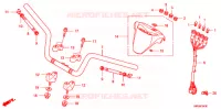 GUIDON pour Honda TRX 700 XX de 2009
