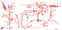 LEVIER DE GUIDON   CABLE   COMMODO pour Honda TRX 700 XX de 2009