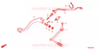 PEDALE pour Honda TRX 700 XX de 2009