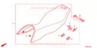 SELLE pour Honda TRX 700 XX de 2009