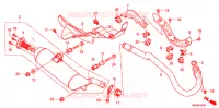 SILENCIEUX D'ECHAPPEMENT pour Honda TRX 700 XX de 2009