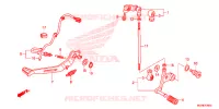 PEDALE pour Honda CROSSTOURER 1200 ABS TITANIUM de 2014