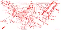 CADRE pour Honda CROSSTOURER 1200 ABS de 2014