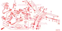 GUIDON   TE DE FOURCHE pour Honda CROSSTOURER 1200 ABS de 2014