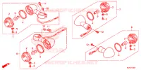 CLIGNOTANT (VT750C2S/S) pour Honda SHADOW VT 750 SPIRIT S de 2014