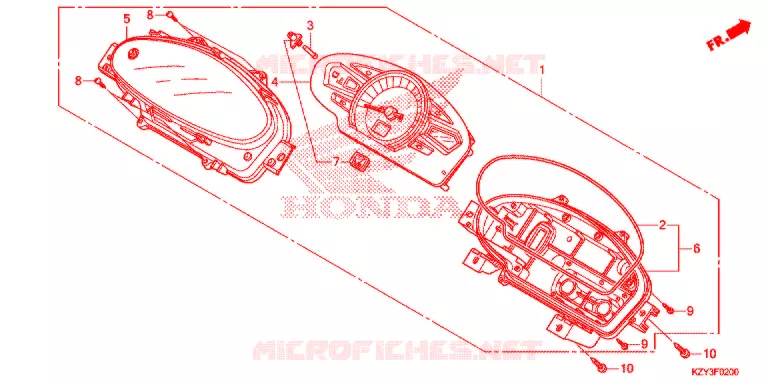 COMPTEUR Honda SCOOTER 150 PCX 2013  WW150D