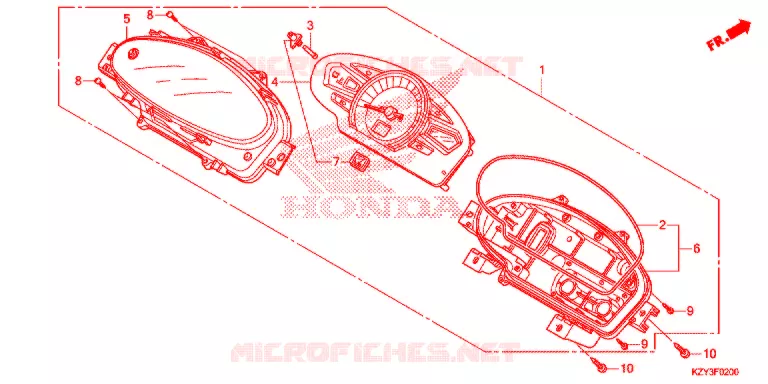 COMPTEUR Honda SCOOTER 150 PCX 2013  WW150D