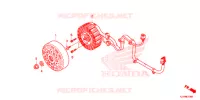 ROTOR   STATOR pour Honda PCX 150 WHITE, RED SEAT de 2013
