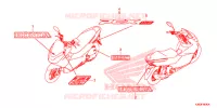 AUTOCOLLANTS pour Honda PCX 150 de 2016