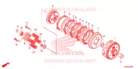 EMBRAYAGE pour Honda XL 125, Kick starter only -2DK- de 2012