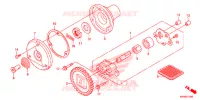 POMPE A HUILE pour Honda XL 125, Kick starter only -2DK- de 2012