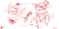 FILTRE A AIR pour Honda XR 125 L Electric start + Kick start de 2012