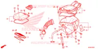 FILTRE A AIR pour Honda XR 125 L Electric start + Kick start de 2012