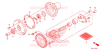 POMPE A HUILE pour Honda XR 125 L Electric start + Kick start de 2017