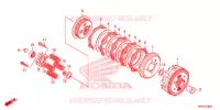 EMBRAYAGE pour Honda XR 125 L Electric start + Kick start de 2014