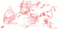 PHARE pour Honda XR 125 L Electric start + Kick start de 2014