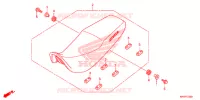 SELLE pour Honda XR 125 L Electric start + Kick start de 2014