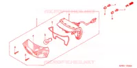 FEU ARRIERE pour Honda XR 250 TORNADO de 2007