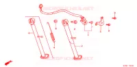BEQUILLE LATERALE pour Honda XR 250 TORNADO de 2005