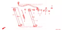 BEQUILLE LATERALE pour Honda XR 250 TORNADO de 2007